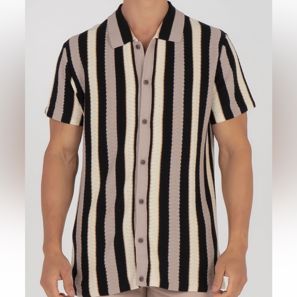 Urban outfitters button down knit top. Gender neutral. Size Mens small